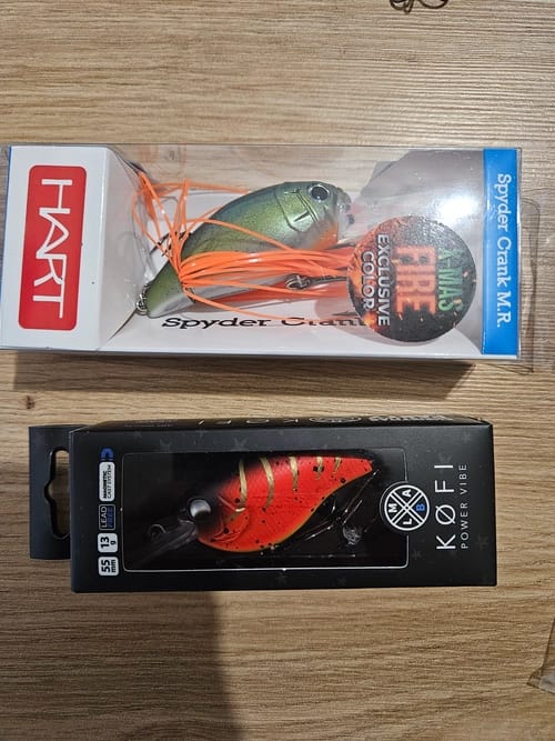 Large Box of Vintage Fishing Lures Mixed Brands